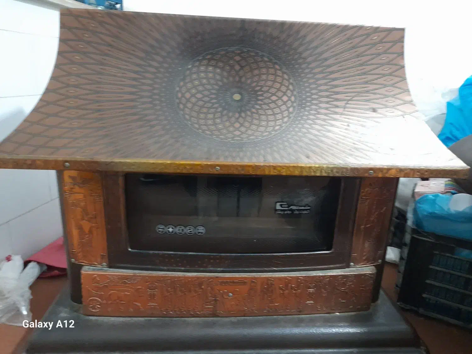 بخاری شومینه ای تمیز درحد نو|بخاری، هیتر، شومینه|اشکذر, |دیوار