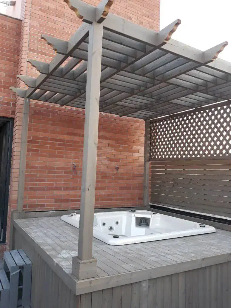 ساخت انواع آلاچیق با کف قیمت|خدمات پیشه و مهارت|کرمانشاه, |دیوار