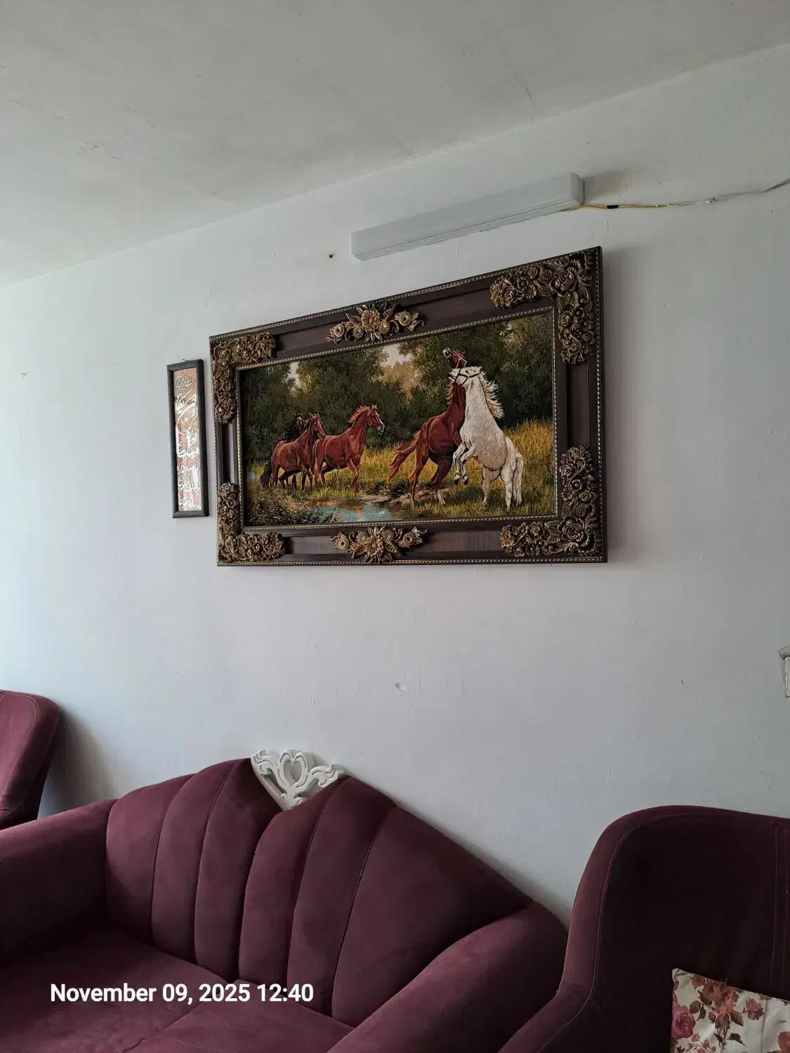 تابلو فرش با طرح زیبا|تابلو فرش|بروجرد, |دیوار