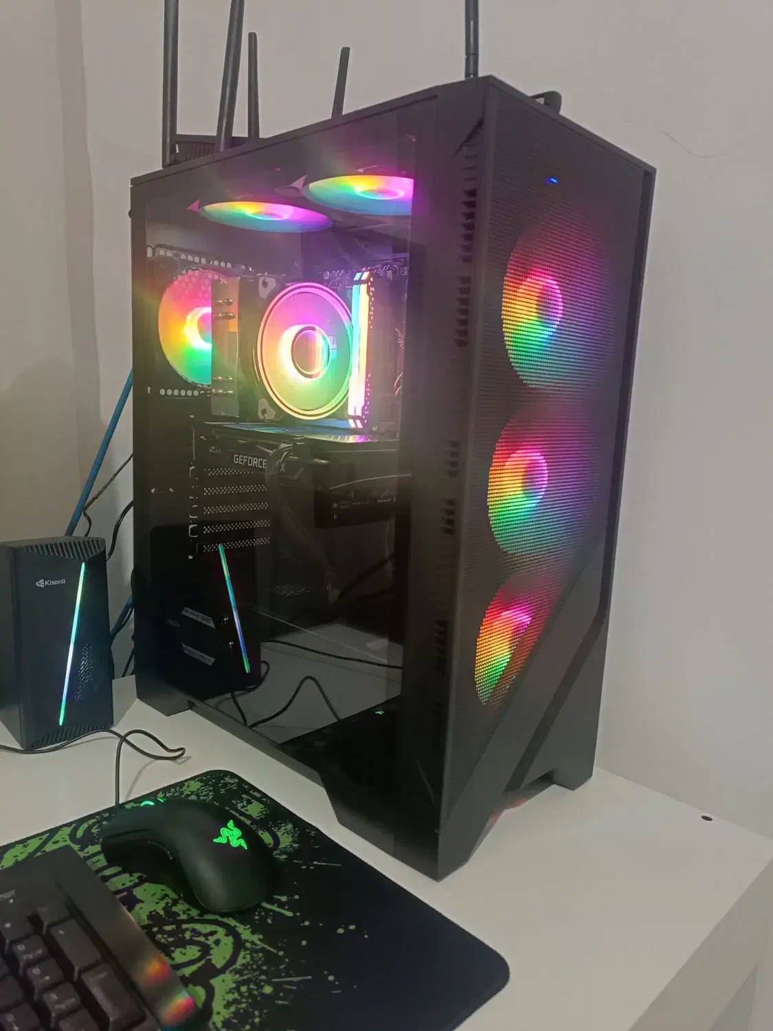 کیس گیمینگi5|رایانه رومیزی|گنبد کاووس, |دیوار