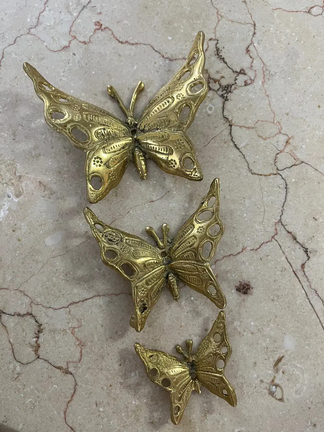 دیوارکوب پروانه برنز|مجسمه، تندیس، ماکت|تبریز, |دیوار