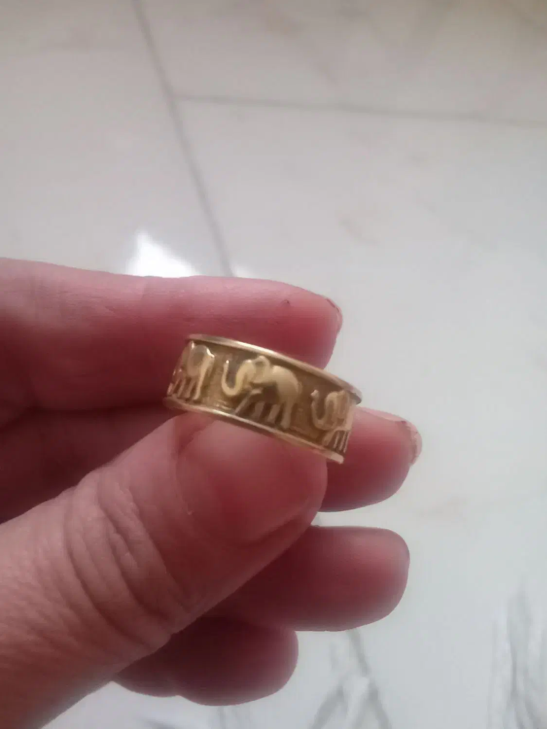 انگشتر برنجی (از هندوستان)|زیورآلات و اکسسوری|پردیس, فاز ۱۱|دیوار