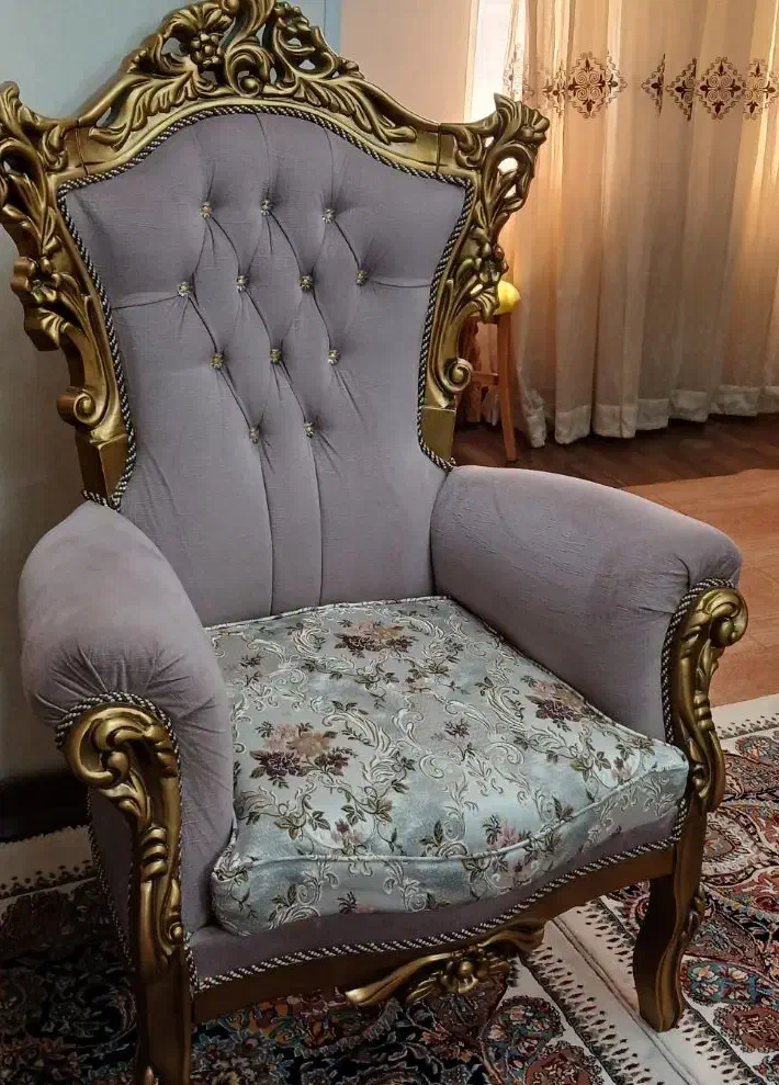 مبل سلطنتی در حد نو|مبلمان خانگی و میز عسلی|بندر ماهشهر, |دیوار