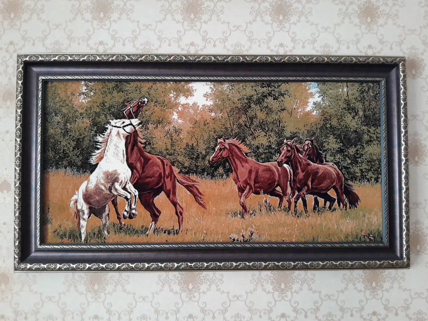 تابلو فرش|تابلو فرش|بروجرد, |دیوار