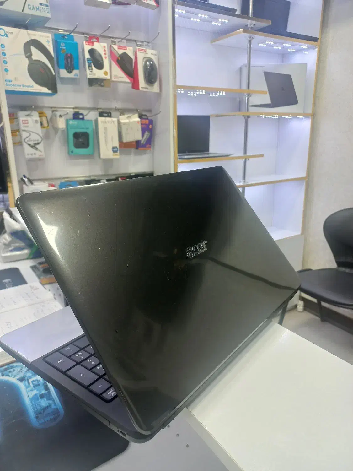 لپتاپ acer درحد نو باهارد پرسرعت ssd|رایانه همراه|قم, ارم|دیوار