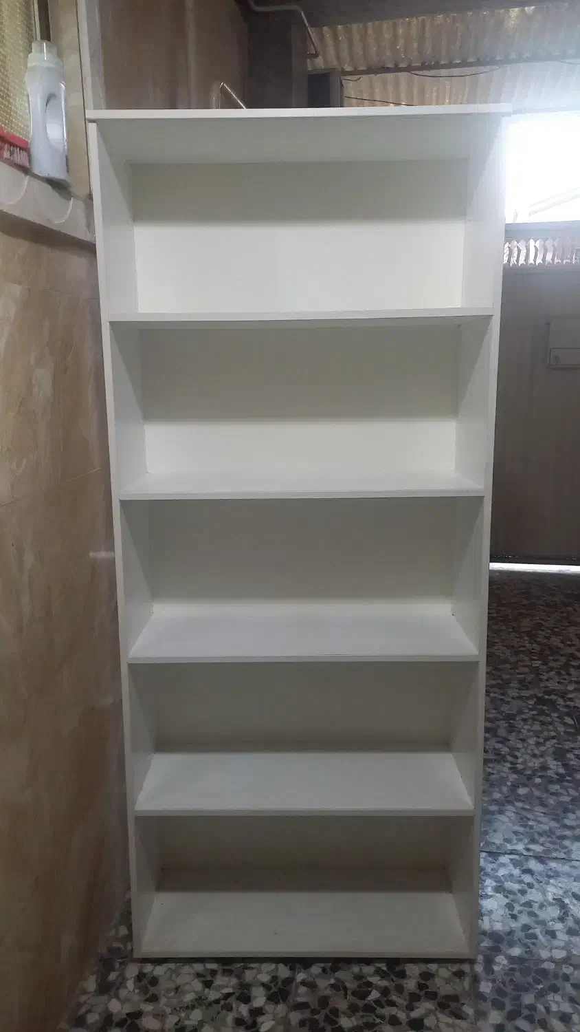 کتابخانه چوبی|کتابخانه، شلف، قفسه‌های دیواری|قائم‌شهر, |دیوار