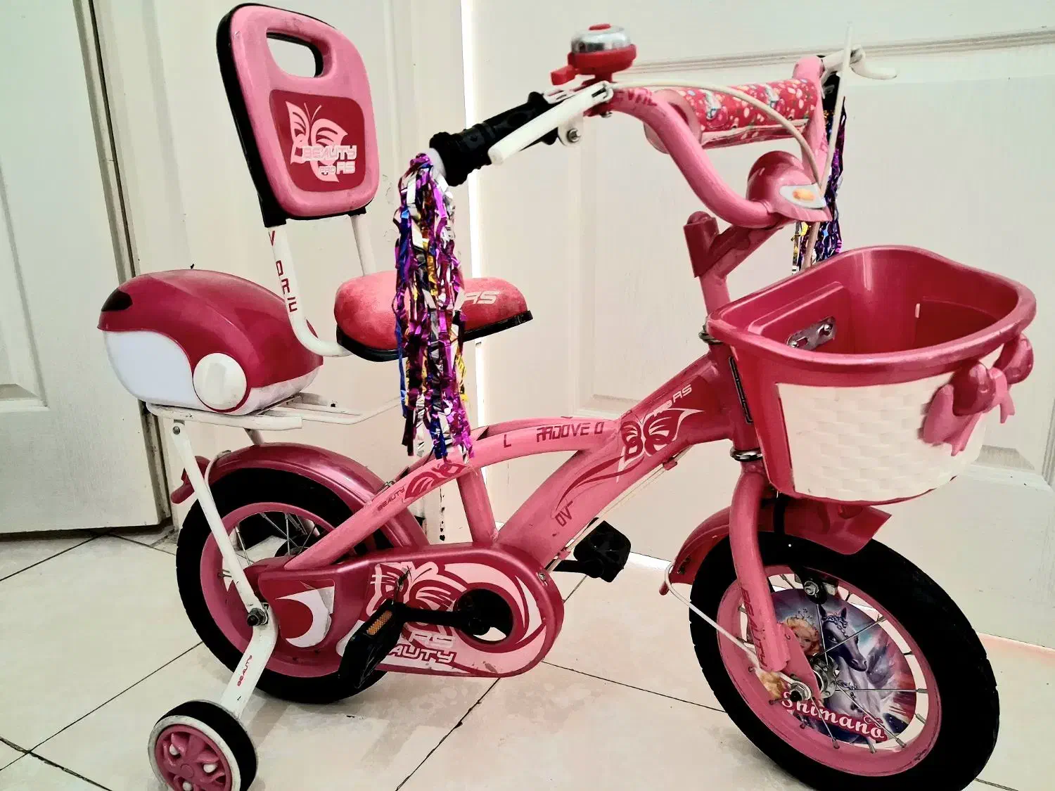 دوچرخه سایز۱۲ .دخترانه|دوچرخه، اسکیت، اسکوتر|پردیس, فاز ۱|دیوار