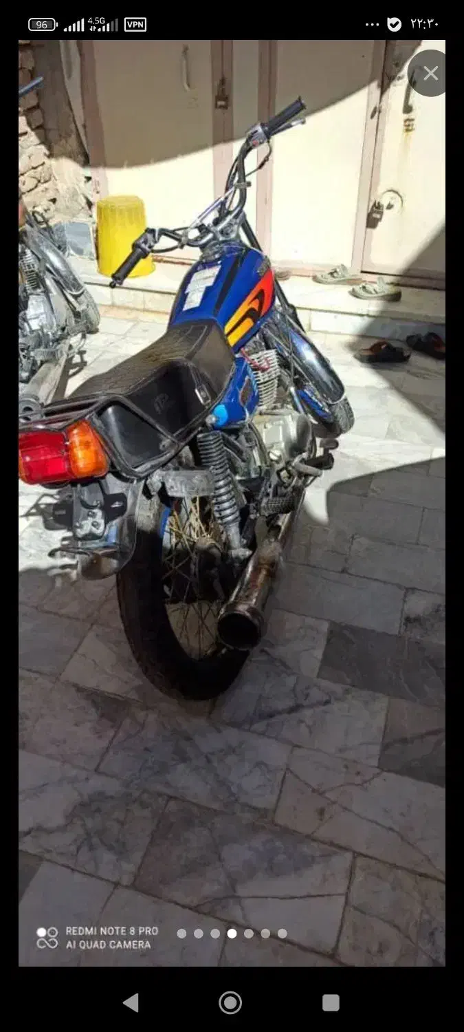 موتور 250 دست ساز فول تقویت|موتورسیکلت|سراوان, |دیوار