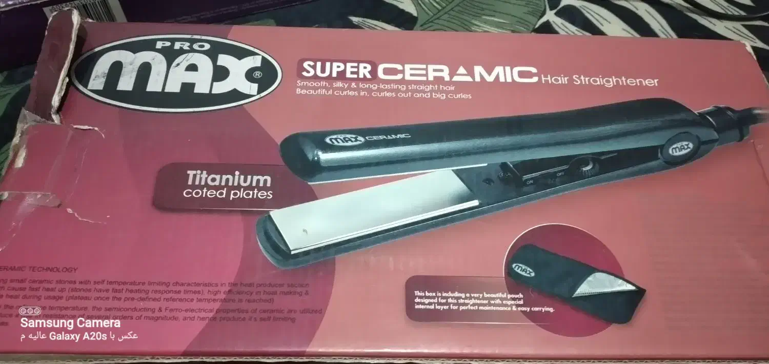 اتو مو مارک MAX 5742 در حد نو|آرایشی، بهداشتی، درمانی|خمام, |دیوار