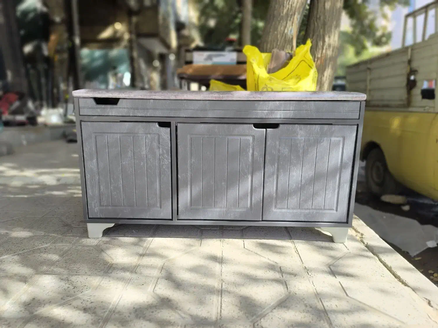 جاکفشی مدل آینه دار|جاکفشی، کمد، دراور|ایلام, |دیوار