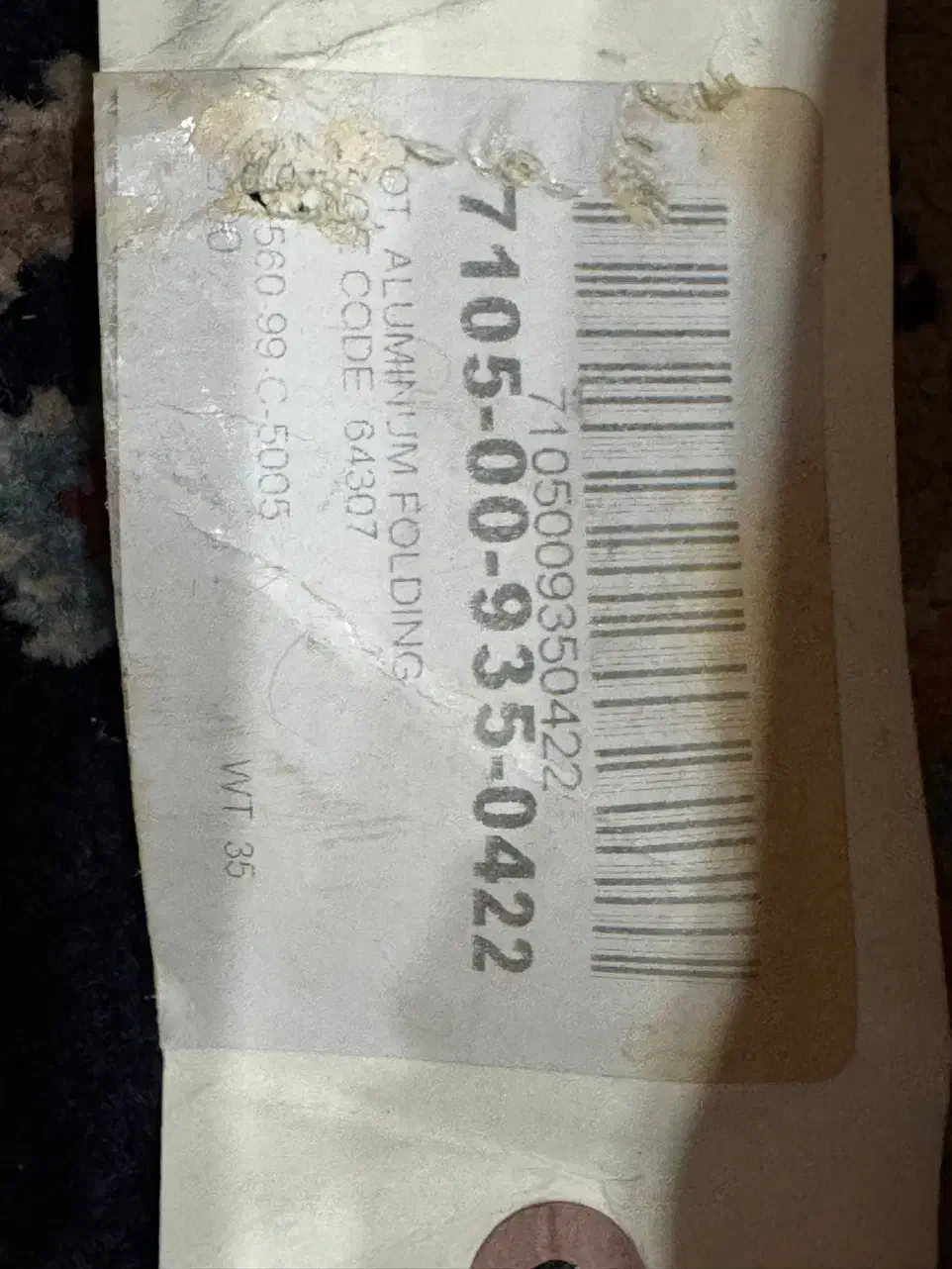 تخت کمپینگ تاشو نظامی الومینیومی|کوهنوردی و کمپینگ|تهران, امین حضور|دیوار