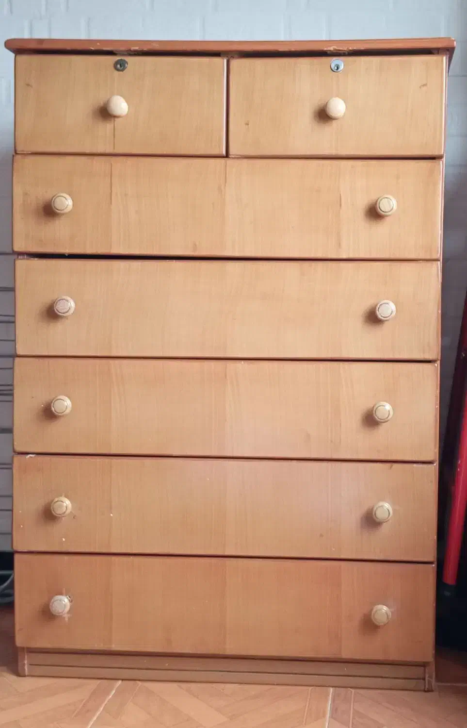 دراور چوبی سالم|جاکفشی، کمد، دراور|محمدشهر, شهرک پیام (مهرالبرز)|دیوار