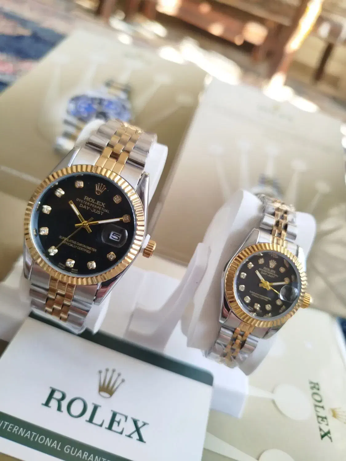 رولکس ست و تک ضد آب رنگ ثابت|ساعت|بروجرد, |دیوار