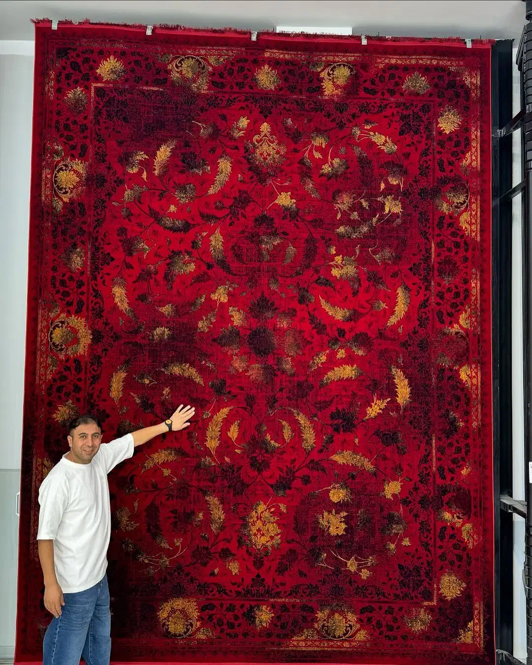 فرش ملک۷۰۰شانه لاکی ۲۵۰۰ جدید|فرش|بوشهر, |دیوار