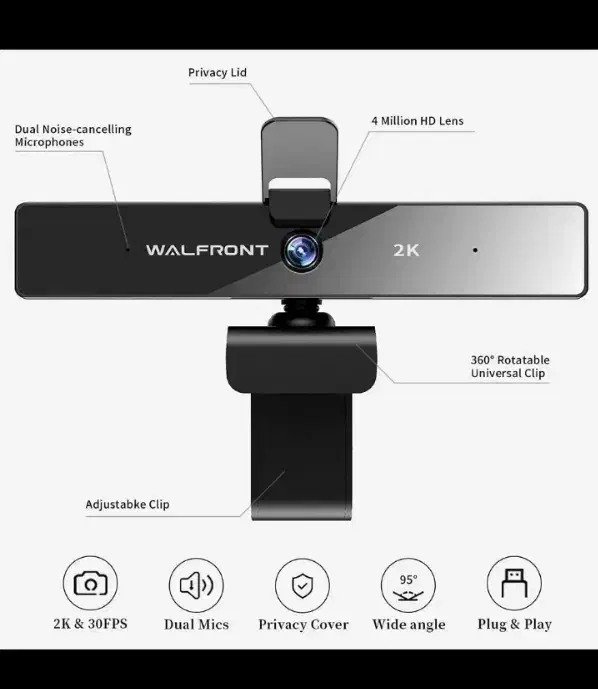 وبکم Walfront 2k QHD|قطعات و لوازم جانبی رایانه|تهران, آزادشهر|دیوار