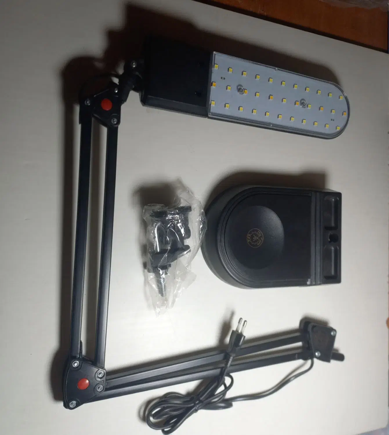 چراغ مطالعه مهندسی SMD رومیزی و گیره ای|لوازم التحریر|تهران, دولاب|دیوار