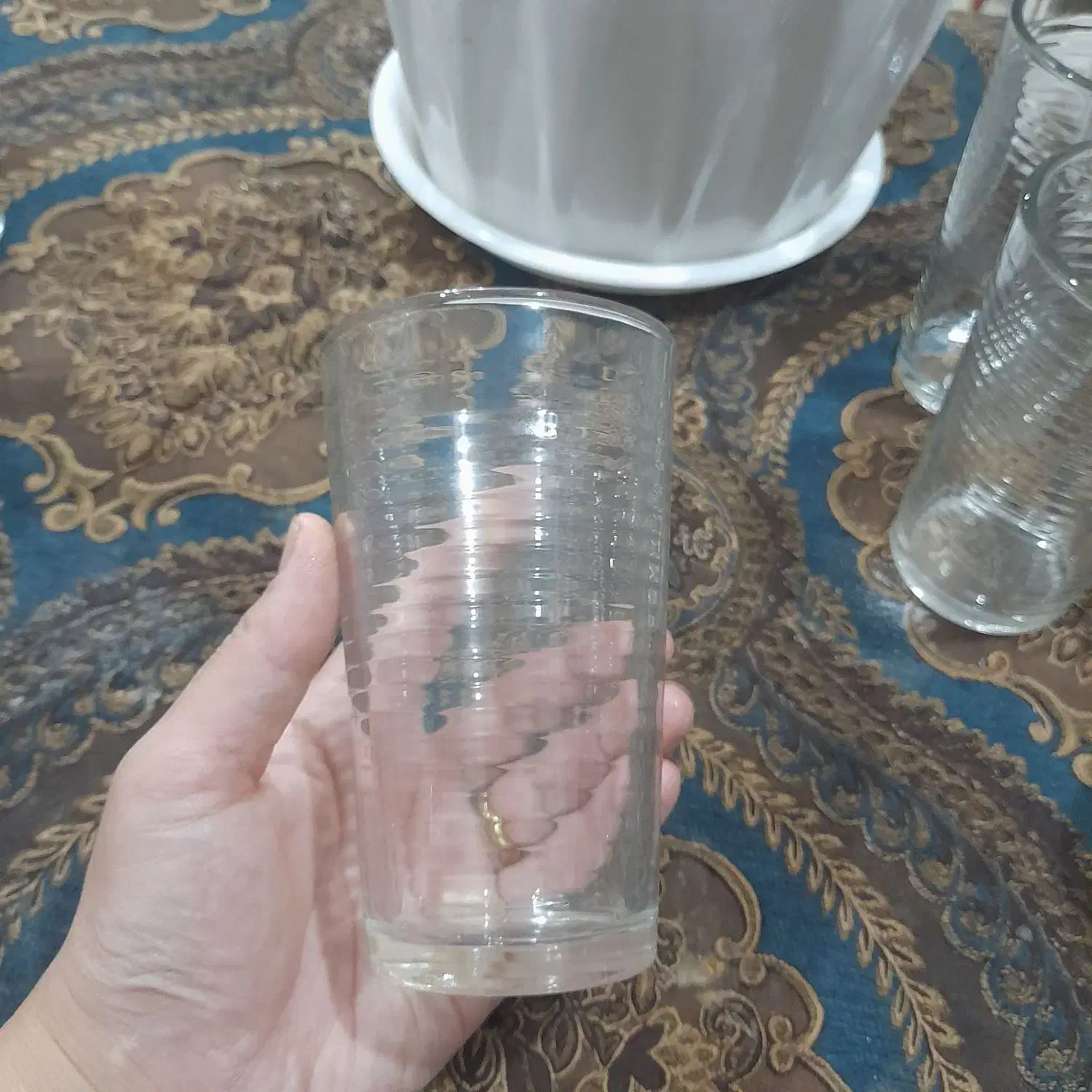 ۱۲ عدد لیوان شربت خوری و آبخوری یکجا ۱۲۰ هزار|ظروف سرو و پذیرایی|تهران, یافت آباد جنوبی|دیوار