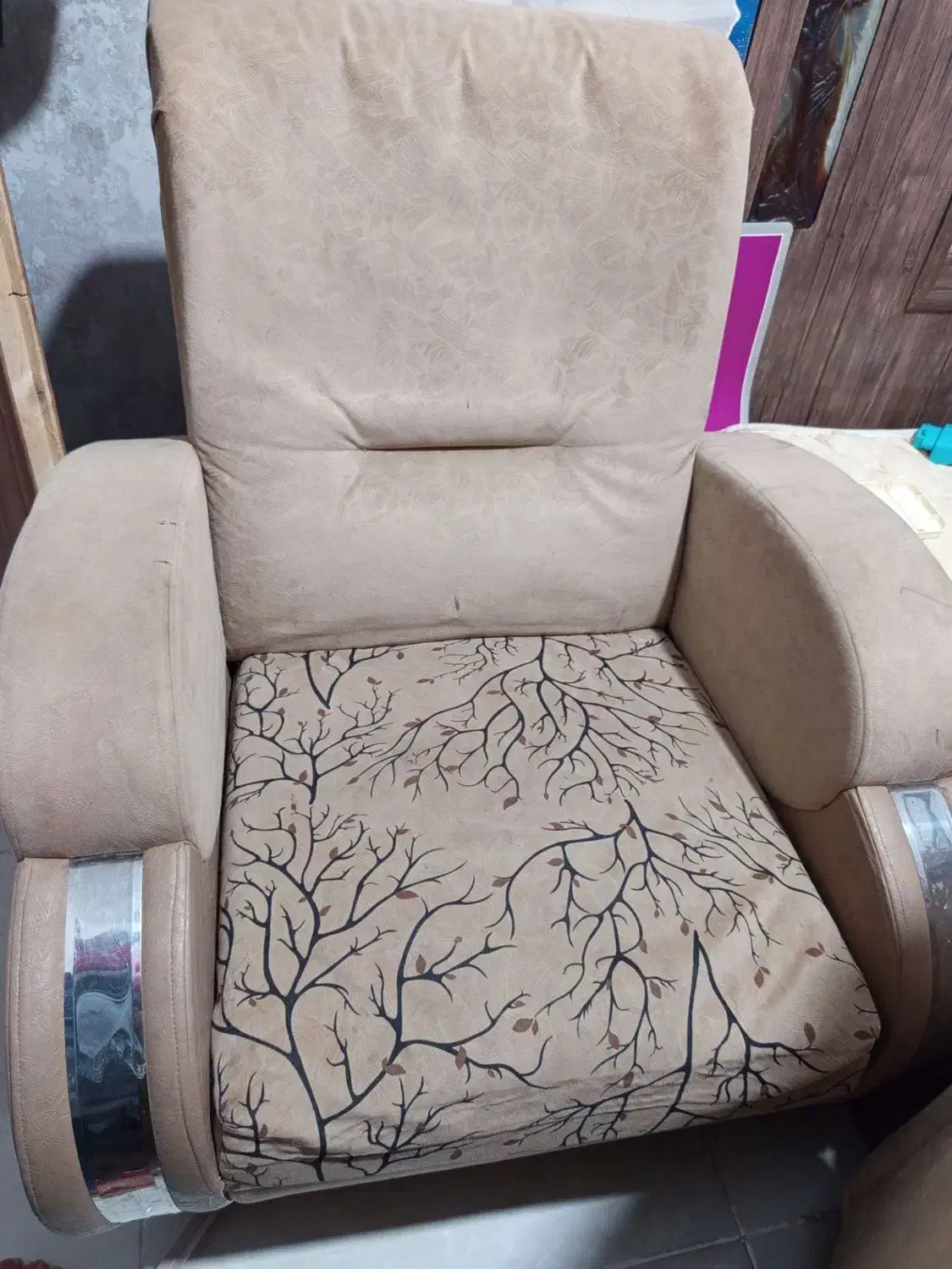 مبل استیل راحتی ۷نفره|مبلمان خانگی و میز عسلی|قزوین, |دیوار