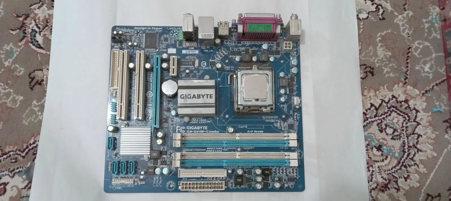 مادربورد Gigabyte G41M|قطعات و لوازم جانبی رایانه|تهران, شوش (باغ آذری)|دیوار