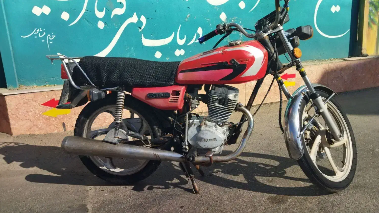 موتور ۱۲۵سی جی|موتورسیکلت|نیشابور, شهرک قدس|دیوار