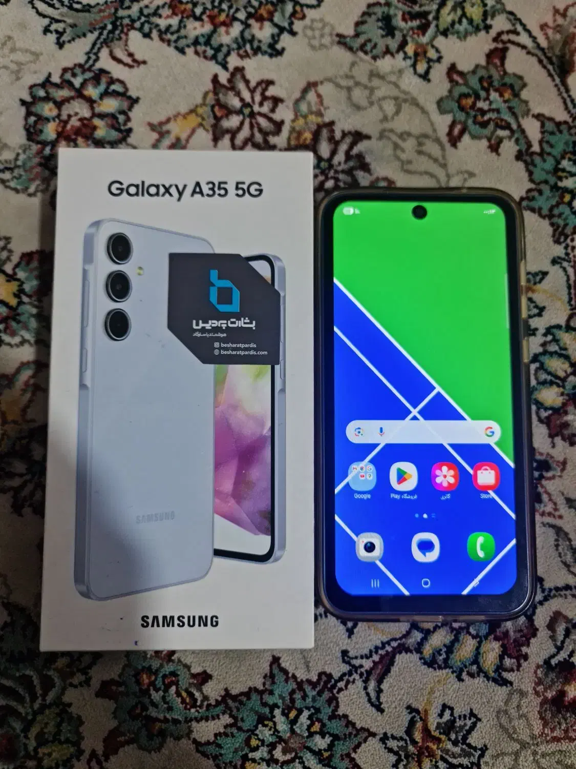 سامسونگ گلکسی A35 5G ویتنامی ۱۲۸ رام ۸|موبایل|خرم‌آباد, |دیوار