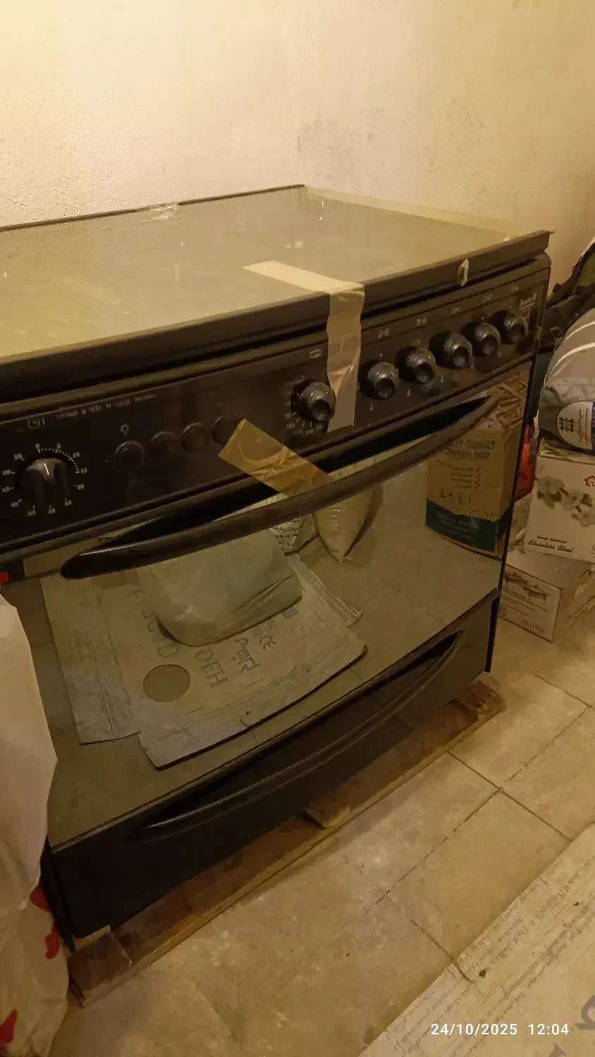 اجاق گاز پنج شعله با فر مارک تاکنو|اجاق گاز و لوازم برقی پختوپز|شیراز, فرهنگ شهر|دیوار