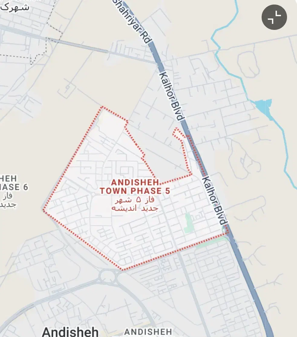 زمین فاز ۵ اندیشه|فروش زمین و ملک کلنگی|اندیشه, اندیشه فاز ۵|دیوار