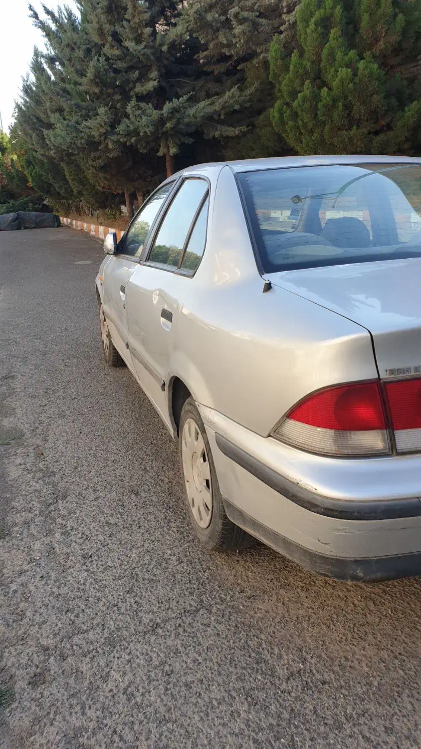 سمند کم کارکرد مدل ۱۳۸۳ رنگ نقره ایی تو کرم مدل X7|خودرو سواری و وانت|اردبیل, |دیوار