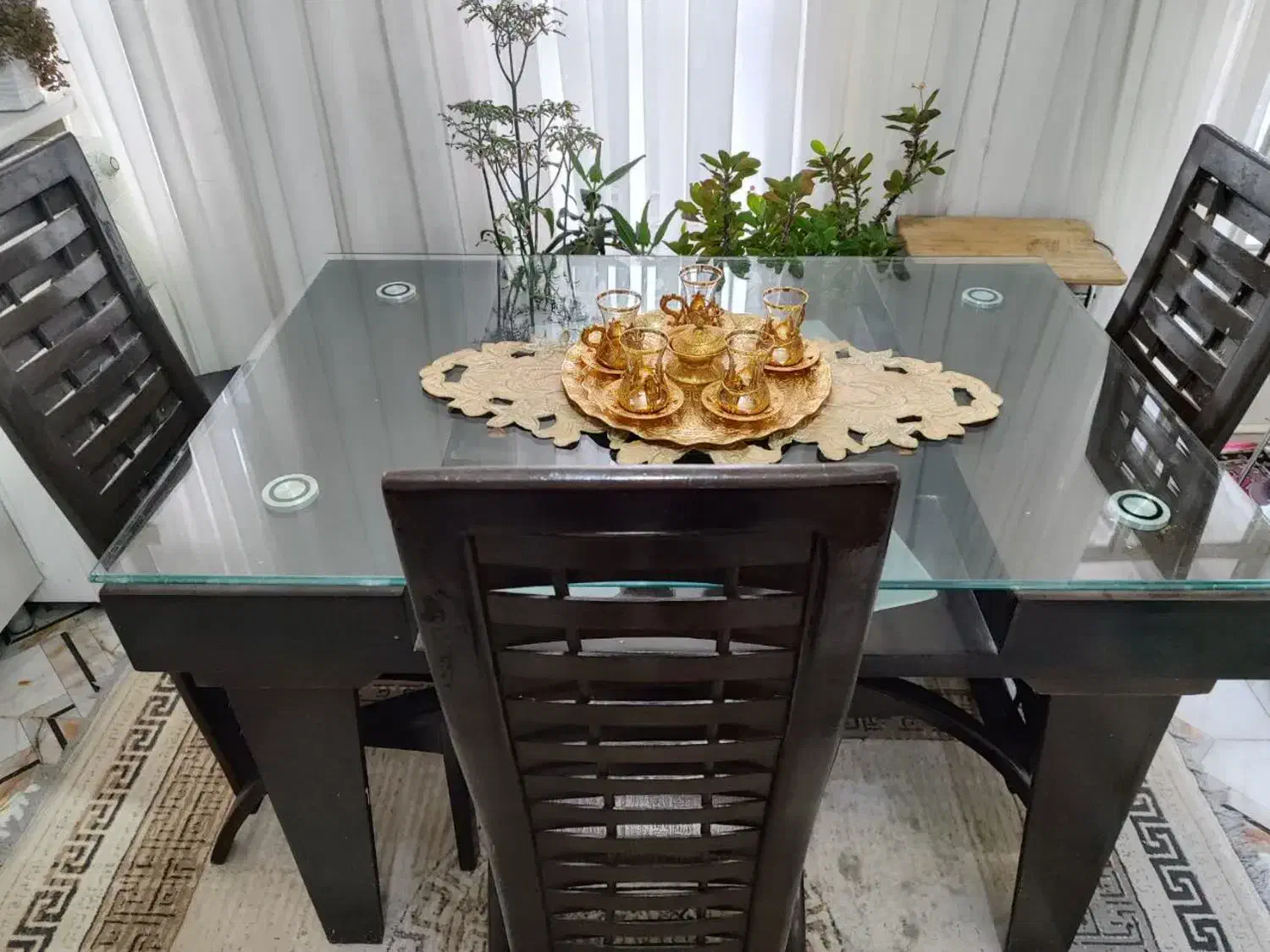 میز ناهار خوری|میز و صندلی غذاخوری|بروجرد, |دیوار