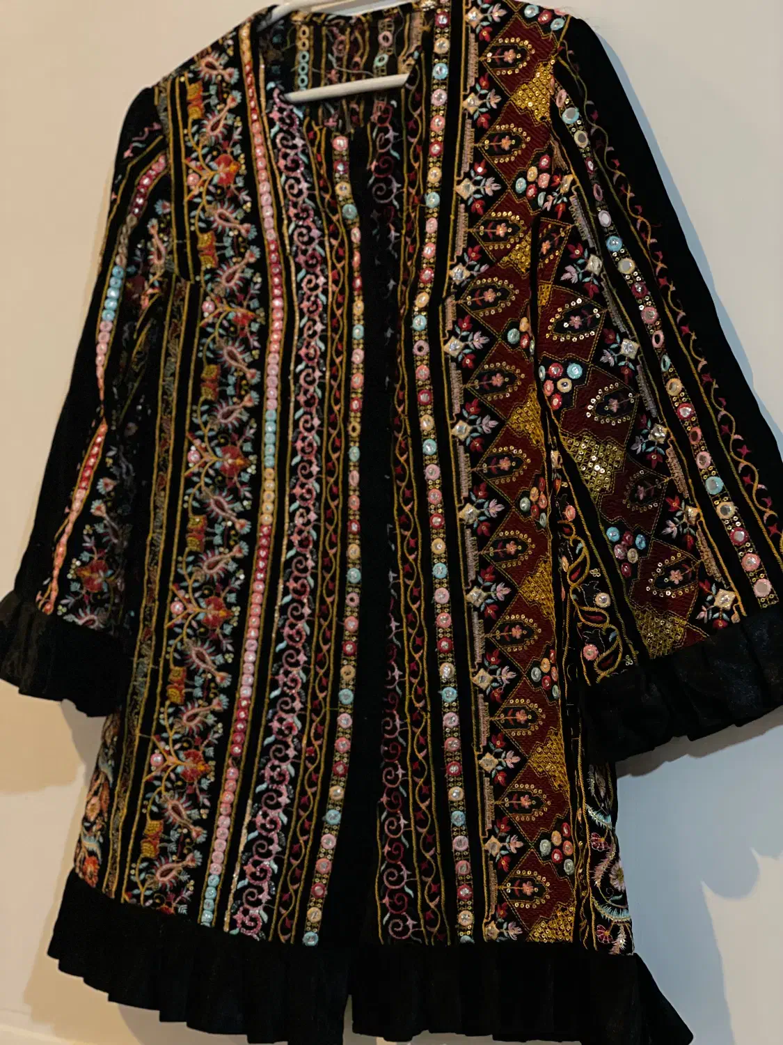 مانتو سوزندوزی|لباس|زابل, |دیوار