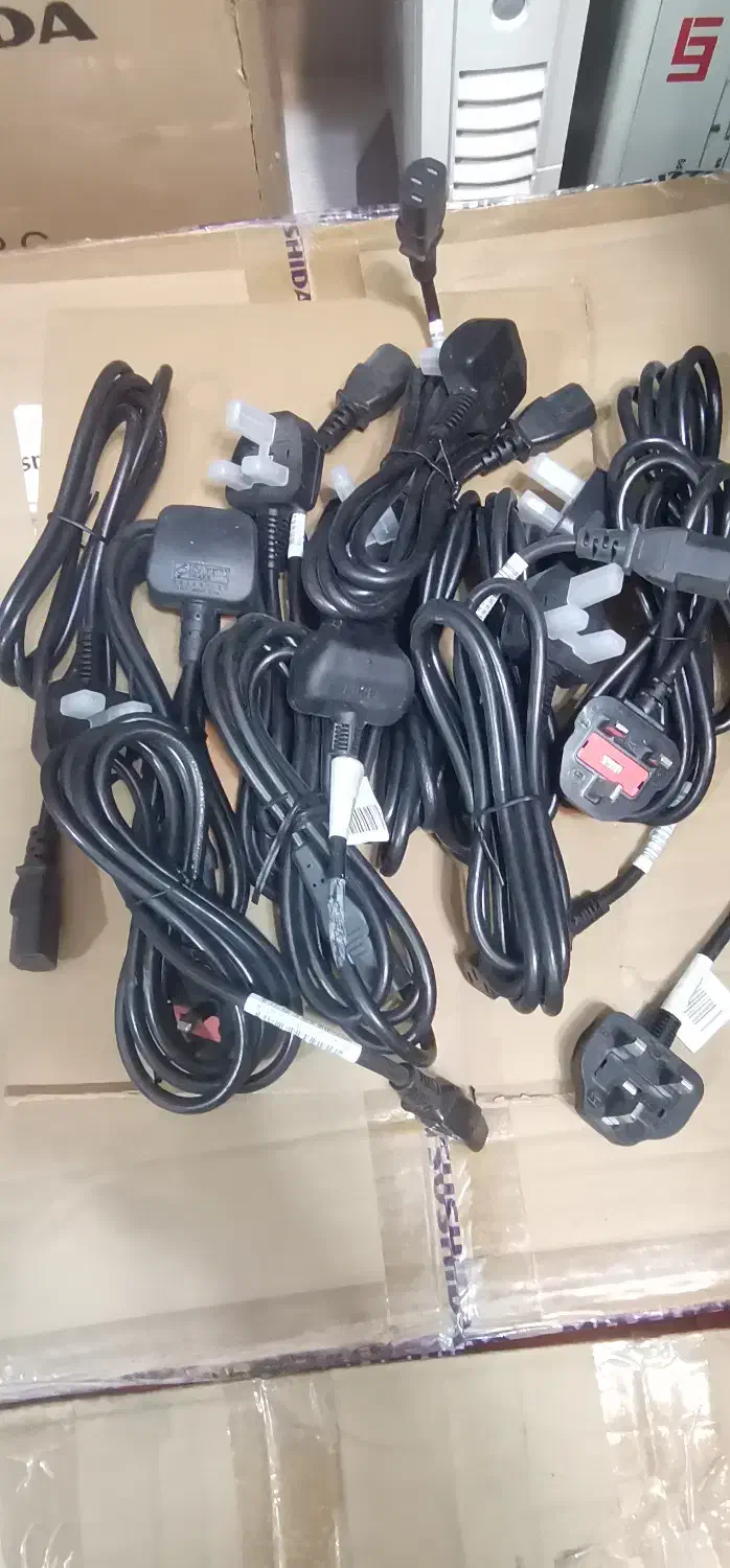 کابل برق کامپیوتراورجینال پک 25عددی|قطعات و لوازم جانبی رایانه|تبریز, |دیوار