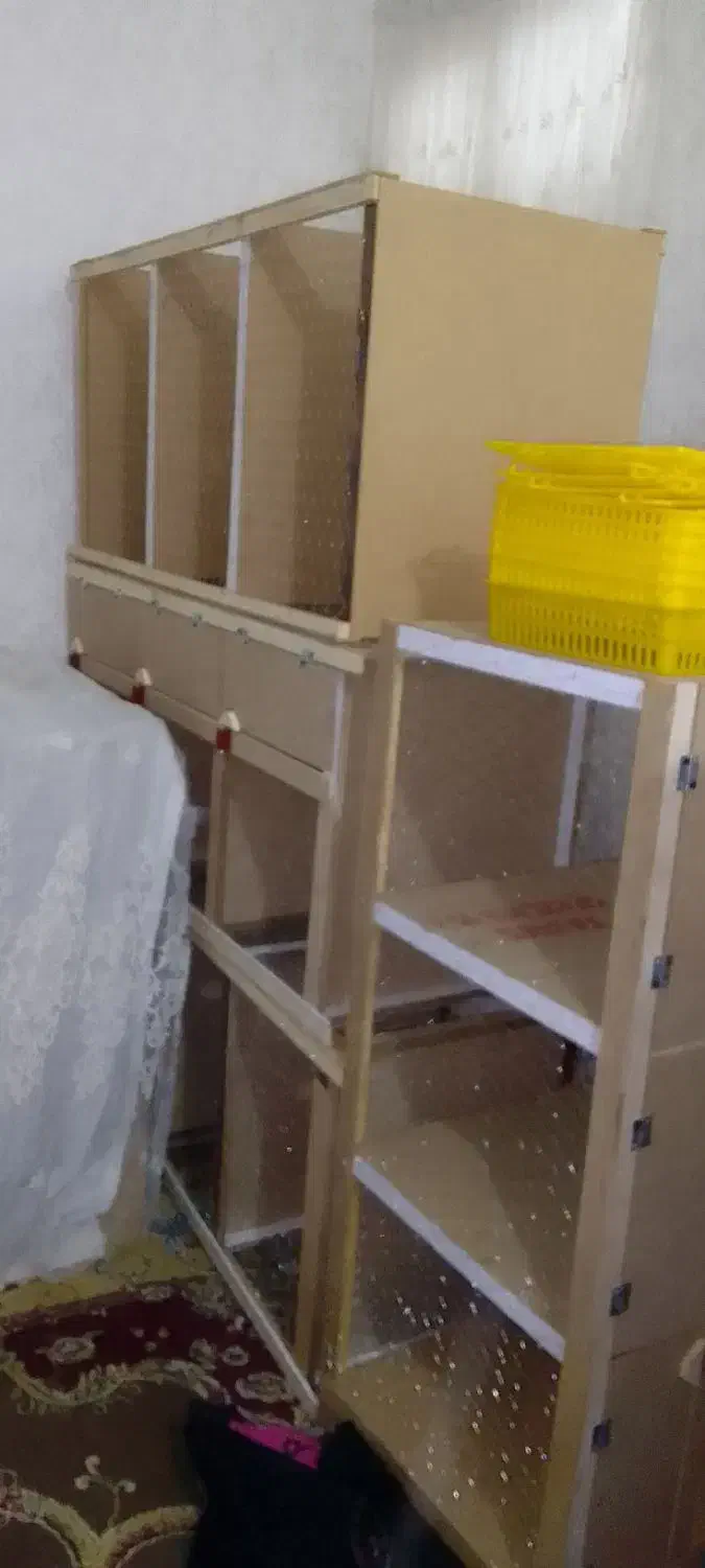 قفس چوبی مرغ و کبوتر وجوجه ابعاد بزرگ|لوازم جانبی حیوانات|اهواز, اسلام آباد غربی|دیوار