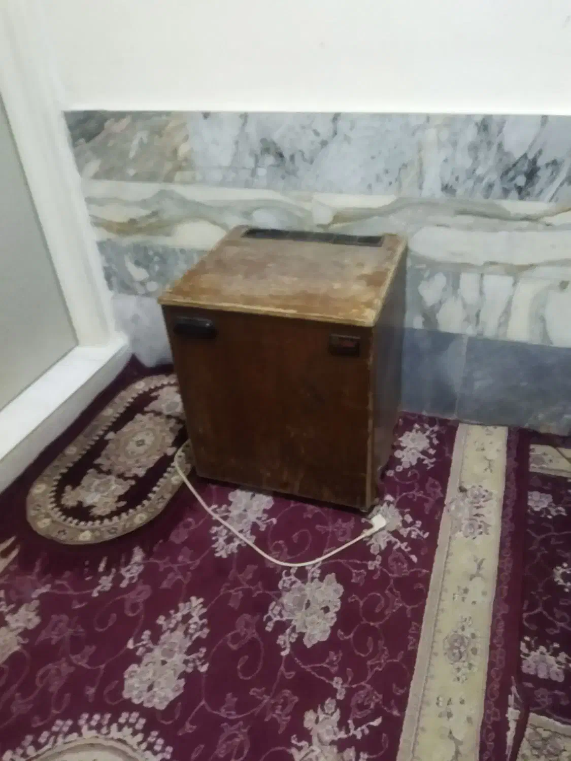 یخچال قدیمی چوبی|یخچال و فریزر|قدس, شهرقدس|دیوار