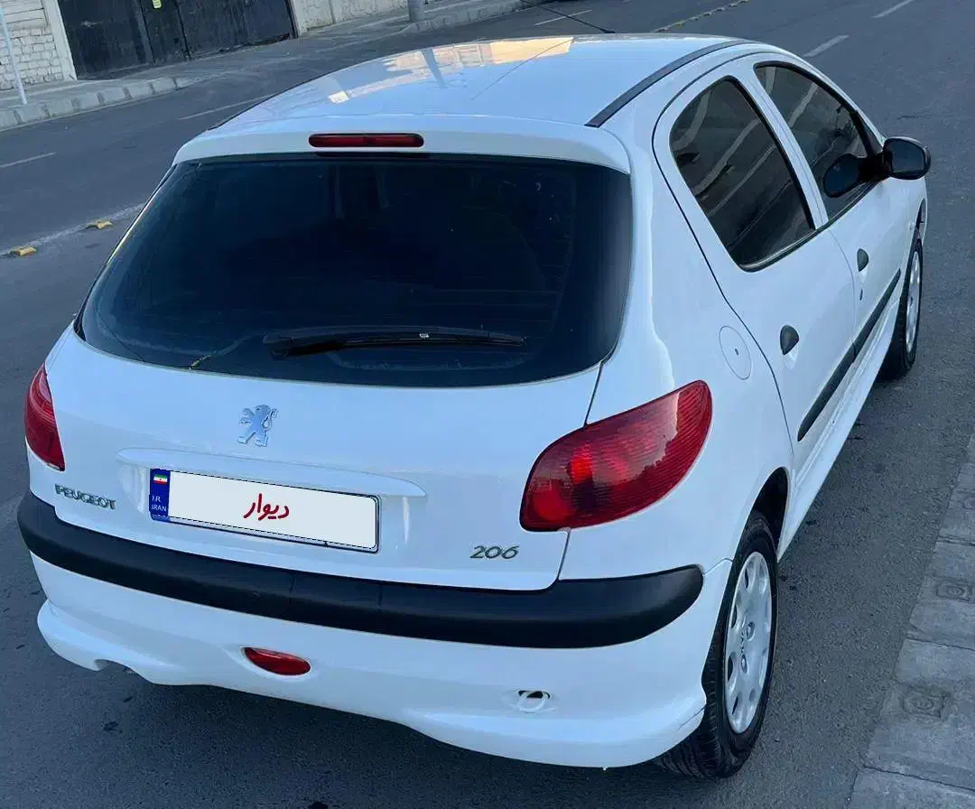 پژو206 تیپ دو TU3|خودرو سواری و وانت|سنگر, |دیوار