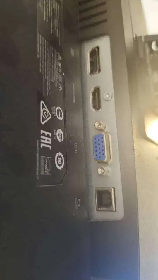 مانیتور 23 اینچی HP مدل E232 به همراه پورت HDMI|قطعات و لوازم جانبی رایانه|تهران, فلسطین (میدان انقلاب)|دیوار