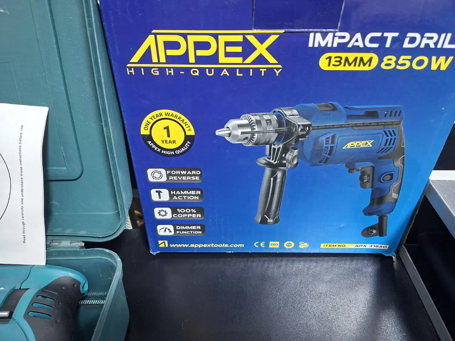 دریل گیربکسی اپکس13|ابزارآلات|جوانرود, |دیوار