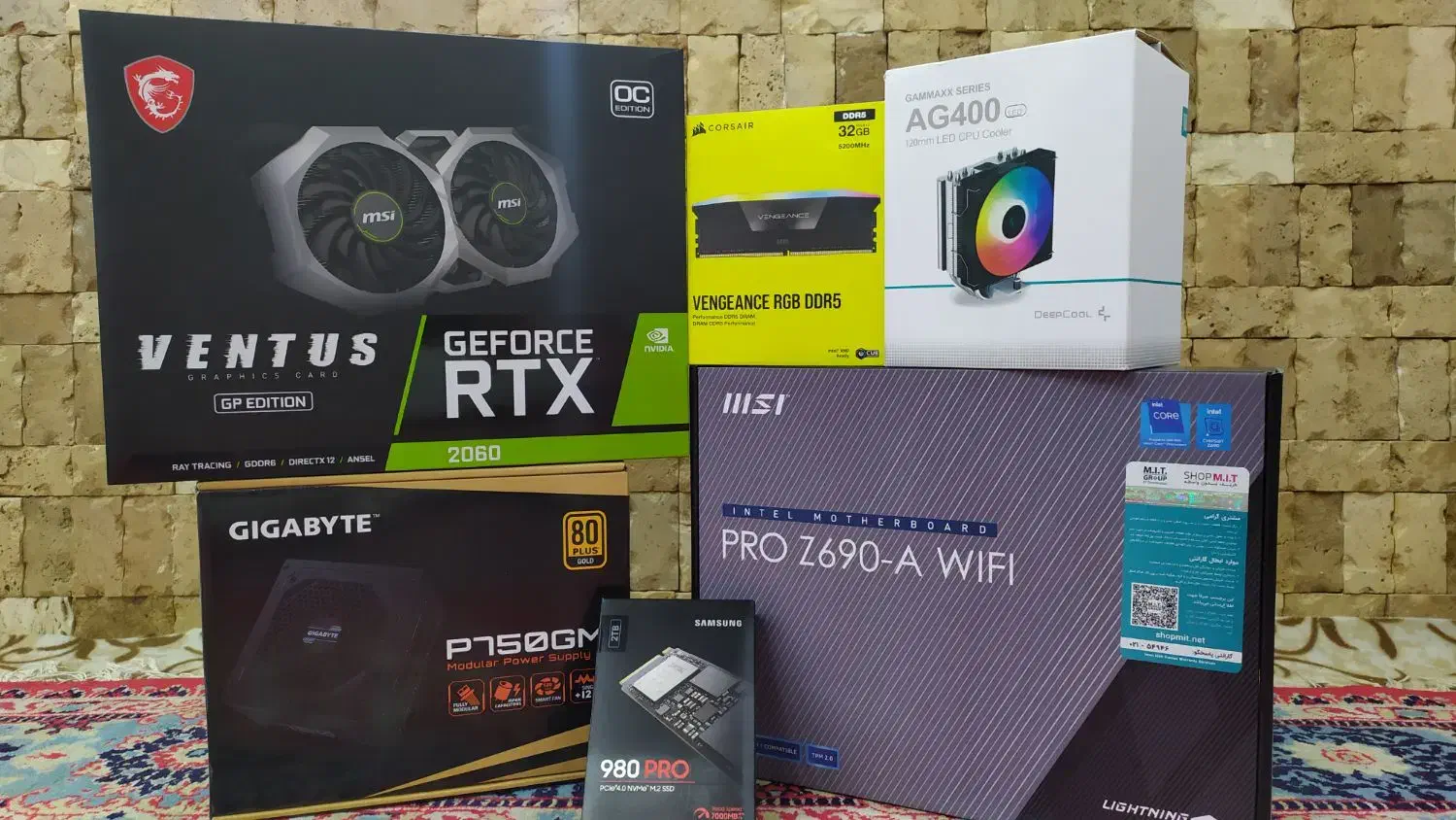 کیس گیمینگ ـ رندرینگ|رایانه رومیزی|خمین, |دیوار