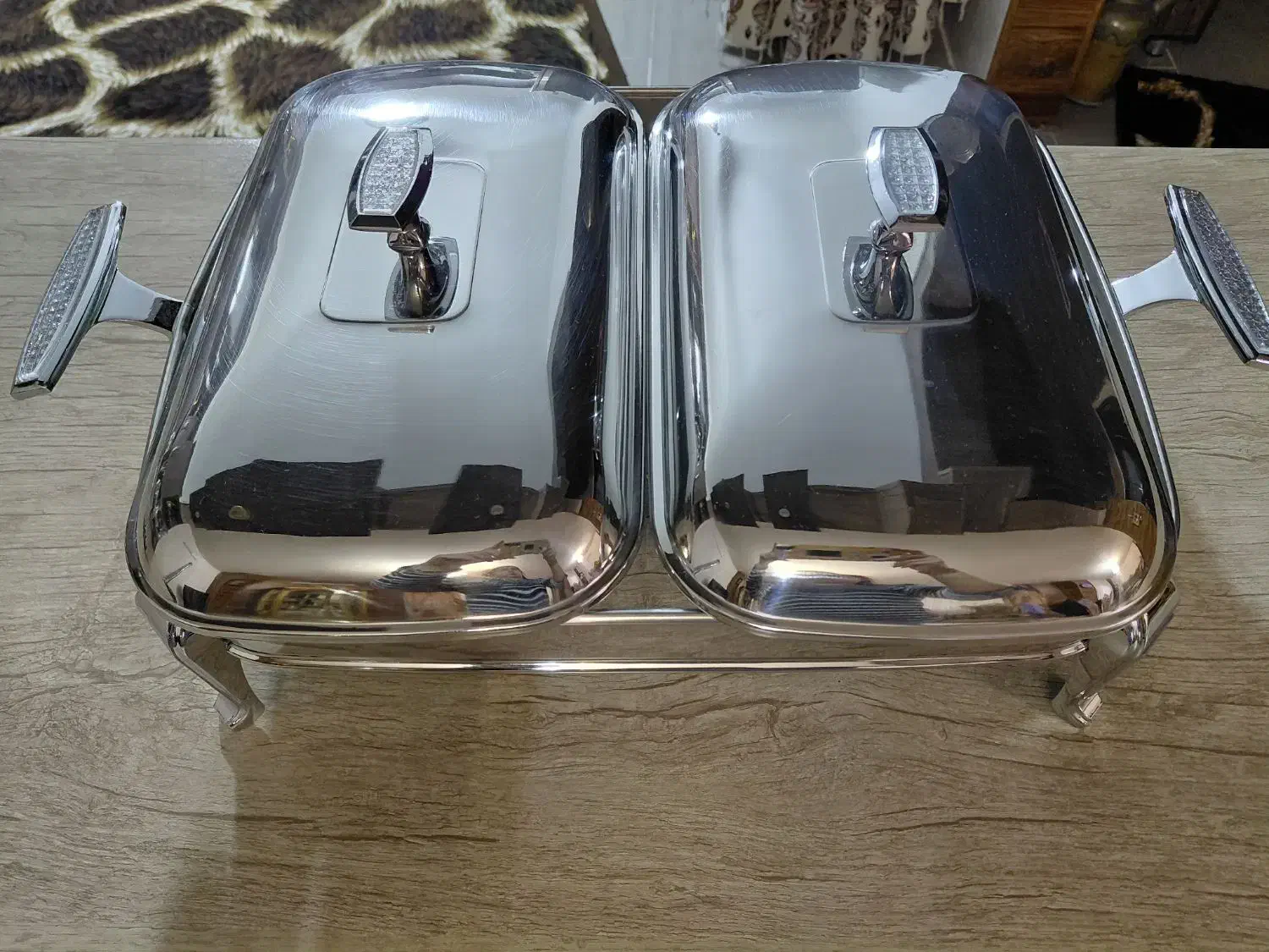 سوفله خوری دوقلو فرانسوی|ظروف سرو و پذیرایی|اصفهان, جلالیه|دیوار