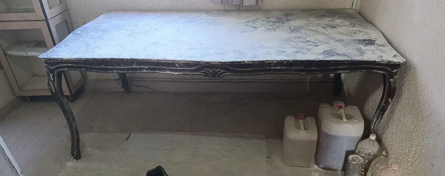 دو عدد میز بزرگ و سینک دوقلو|میز و صندلی غذاخوری|کرمانشاه, |دیوار