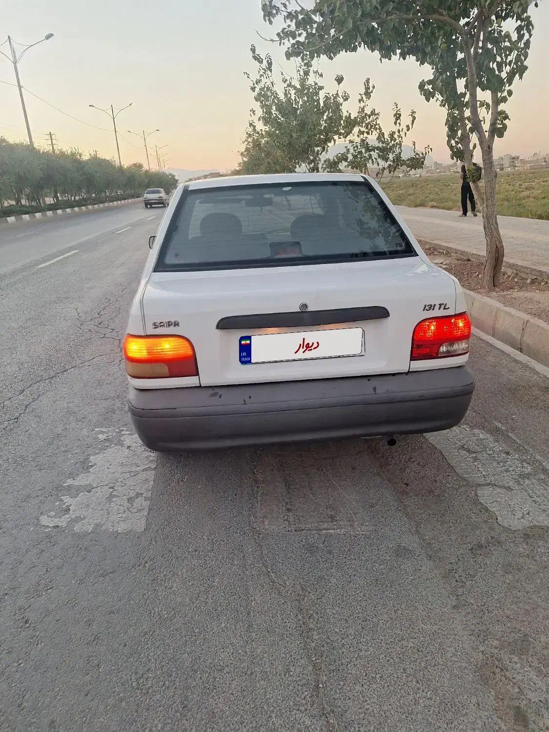 پراید ۱۳۱ دوگانه کارخانه|خودرو سواری و وانت|شیراز, پشم شیشه|دیوار