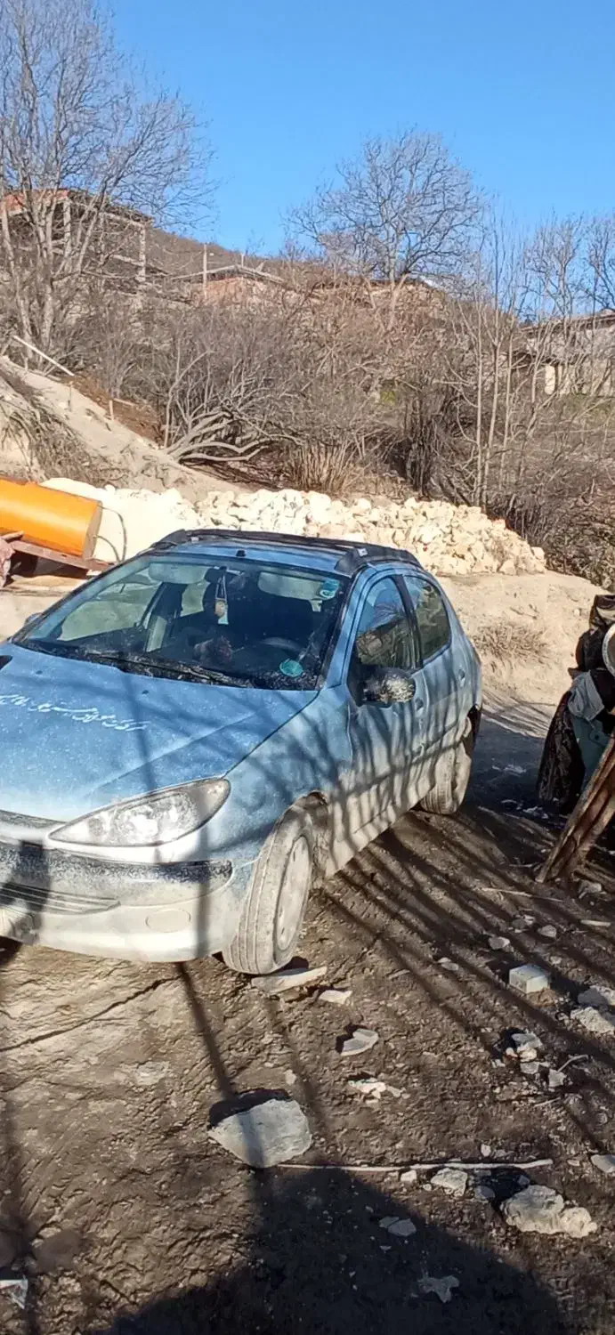 206مدل 83 تیپ3|خودرو سواری و وانت|گلوگاه, |دیوار