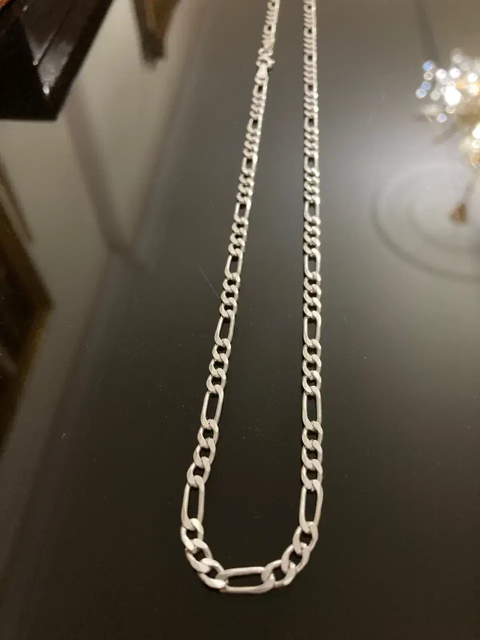 زنجیر نقره فیگارو ترک|جواهرات|تهران, سردارجنگل|دیوار