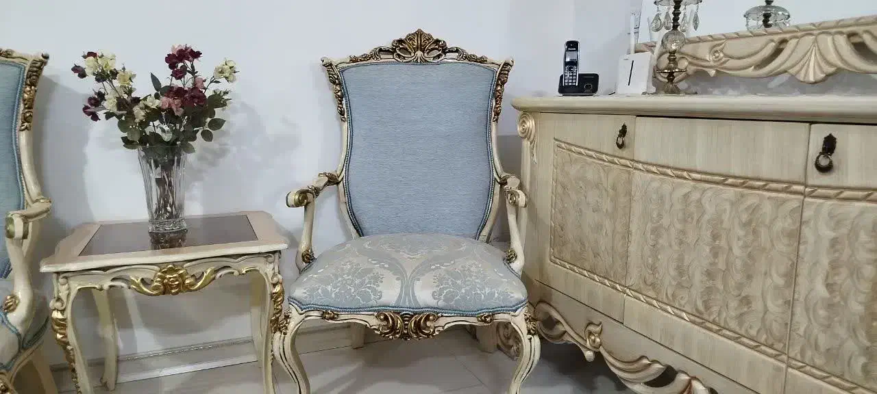 مبل ۹ نفره سلطنتی استیل|مبلمان خانگی و میز عسلی|مشهد, امیر|دیوار