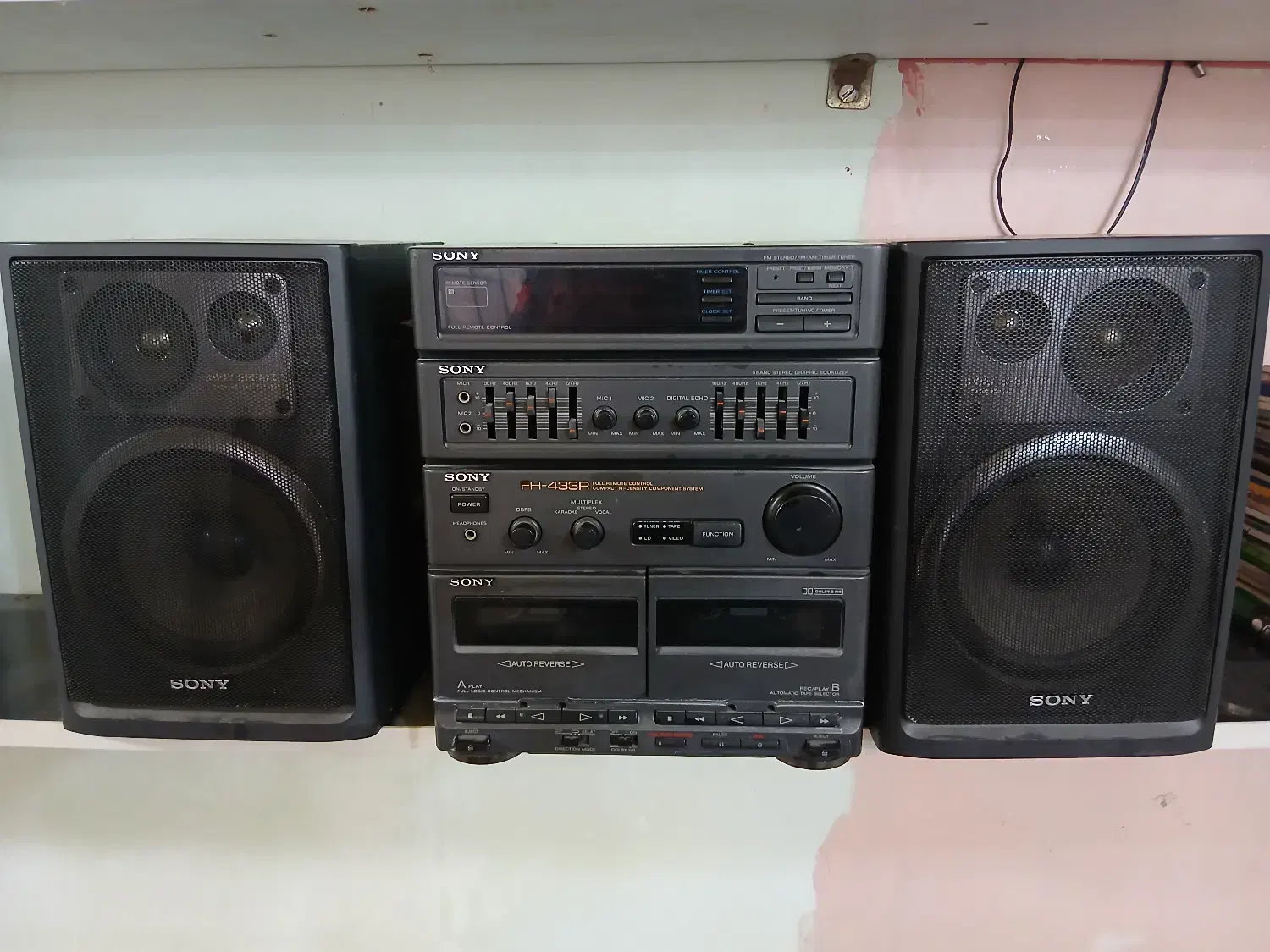 رادیو ضبط سونی|سیستم صوتی خانگی|خورموج, |دیوار