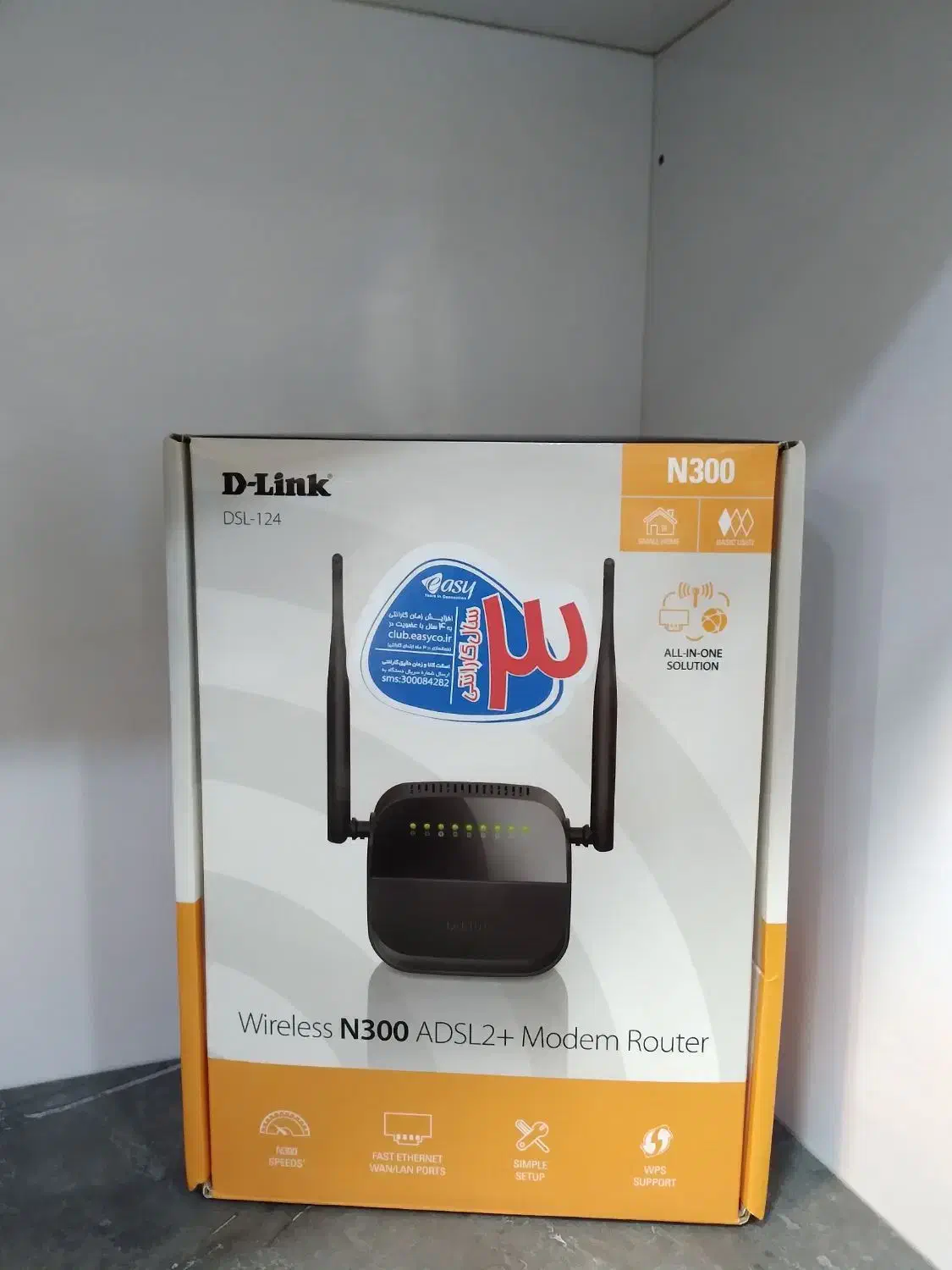 مودم D-LINK DSL-124|مودم و تجهیزات شبکه|اراک, |دیوار