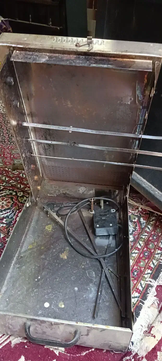 کباب پز موتوردار|اجاق گاز و لوازم برقی پختوپز|اردبیل, |دیوار