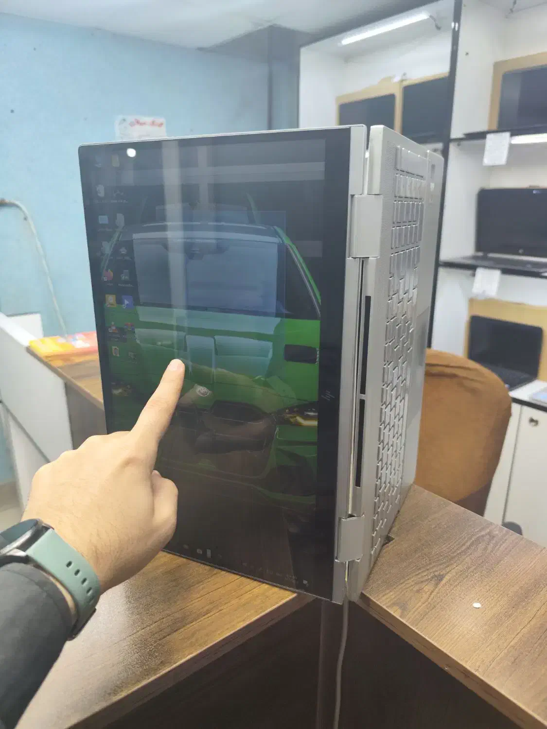 لپ تاپ hp x360 تاچ پردازنده i7 نسل ۱۰|رایانه همراه|بهارستان, |دیوار