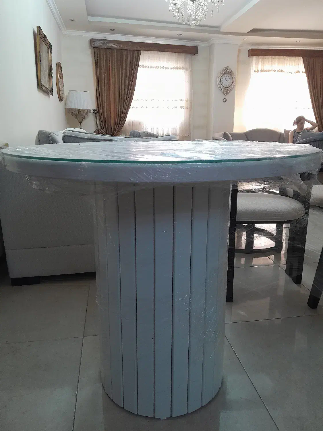 میز ناهار خوری تک|میز و صندلی غذاخوری|رشت, استادسرا|دیوار