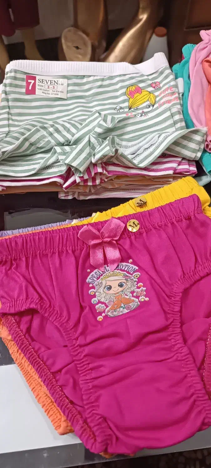 شورت بچگانه نخی پادار و اسلیپ|لباس|سلماس, |دیوار