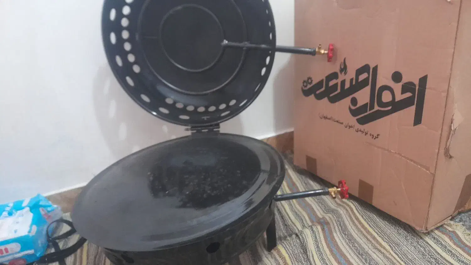 تنور عراقی فقط سه بار ازش استفاده شده|اجاق گاز و لوازم برقی پخت‌وپز|امیدیه, |دیوار